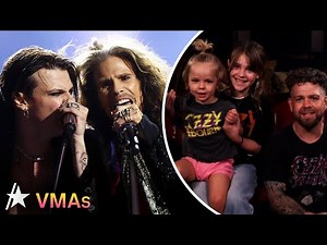Ozzy Osbourne’s Grandkids Introduce VMAs Tribute From Yungblud & Aerosmith