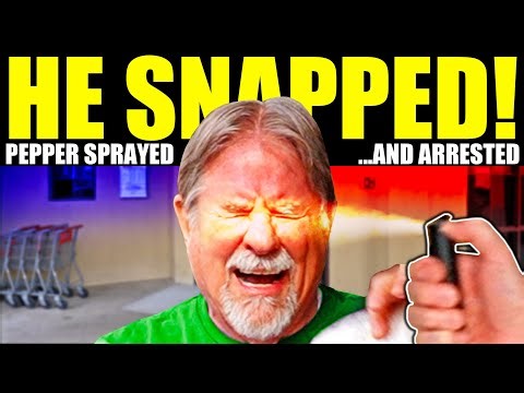 INSANE ARIZONA IDIOT LOSES HIS MIND & ATTACKS!!