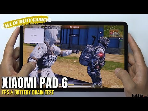 Xiaomi Pad 6 Call of Duty Mobile Gaming test CODM | Snapdragon 870, 144Hz display