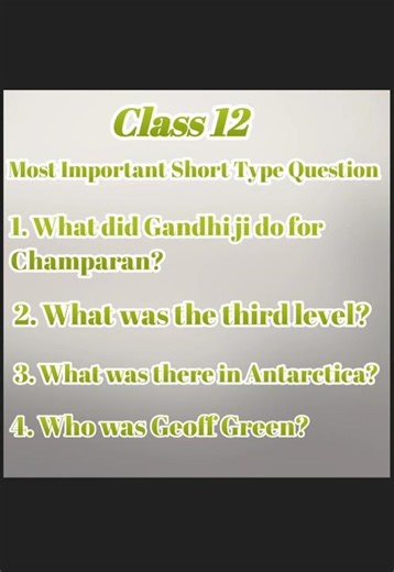 Class 12 English Most Important Short Answer Type Question For 2026 Up Board Exams