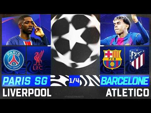 🔴 PSG - LIVERPOOL / BARCELONE - ATLETICO MADRID | 🏆1/4 FINALE CHAMPIONS LEAGUE LIVE/DIRECT