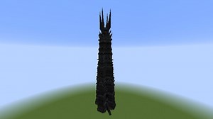 Orthanc, Isengard Tower Build. (part 1) Scenery Will be completed next! Minecraft Map