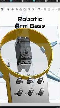 Robotic Arm: Part 1. #abotbuild #LearnRoboticsDaily #Robotics #Day60