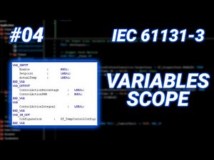 PLC Variable Scope: Local, Global, Input & Output | IEC 61131-3 Tutorial #04