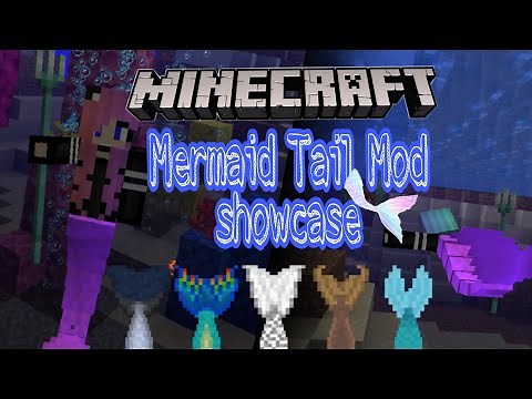 Minecraft Mermaid Tail Mod SHOWCASE!
