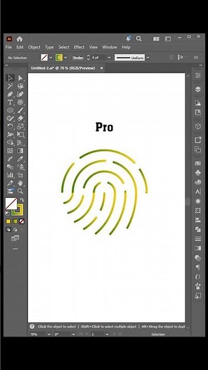 Easily Making Fingure Print Effects in Illustrator