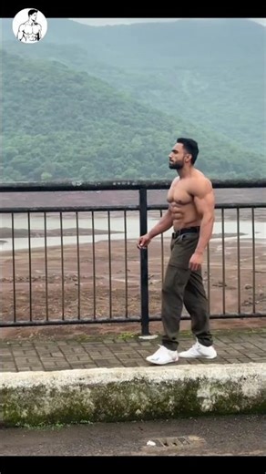 Mountain-Built — The Walk of Power 💪🏔️ #youtubeshorts #shorts