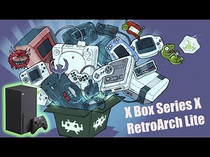 X Box - RetroArch Lite - PS2 Emulation New Features, G-SYNC, Custom Themes #xbox #emulation #ps2