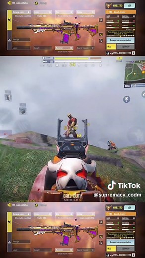 La mejor configuración para la M4 en COD Mobile