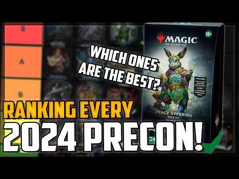 Ranking ALL 2024 Commander Precons! Worst TO Best! most Worth Buying! Magic: The Gathering