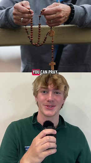 The History of the Rosary! #catholic #christian #catholictok #rosary #blessedvirginmary