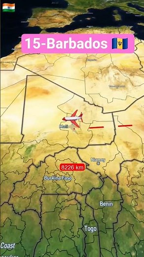 Barbados 🇧🇧 #Barbados #geographythroughmaps