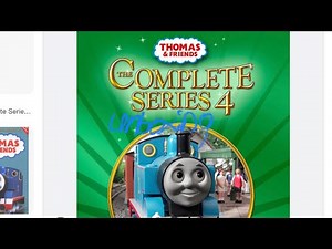 Thomas and friends the complete series 4 dvd unboxing and dvd menu