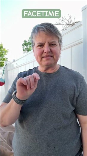 Learning ASL: FACETIME #asl