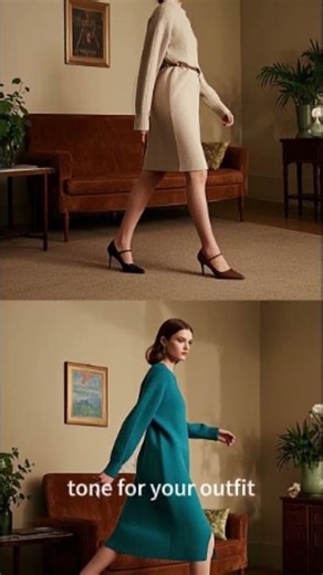 How to Style a Sweater Dress – 10 Chic Outfit Ideas for Any Occasion #odm #oem #apparel #clothing 10