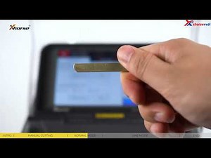 Xhorse Condor XC-Mini Plus II Manual Cutting Guide