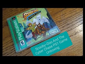 Scooby-Doo And The Cyber Chase PS1 Game Unboxing