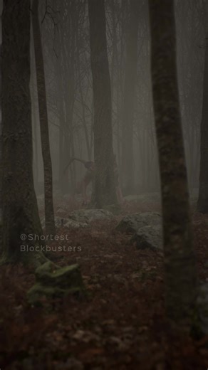 Exploring an Eerie Birch Forest in Winter Fog