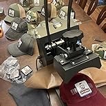 VEVOR Heat Press 6x3.75Inch Curved Element Hat Press Clamshell Design Heat Press for Hats Rigid Steel Frame No Stick Digital LCD Timer and Temperature Control (6x3.75Inch Clamshell Design)