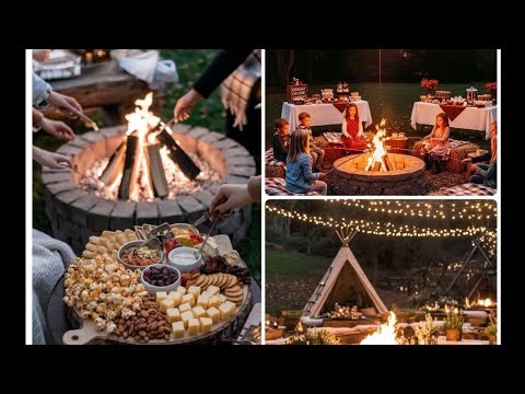 Fun and creative Bonfire party ideas/Bonfire night party setup ideas