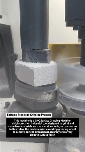 Extreme Precision Grinding Process | High Speed CNC Surface Finishing Machine in Action!