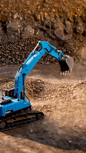 Massive Excavators & Trucks: Raw Power at the Mine Site! 🏗️