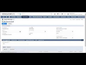 NetSuite | Sale Order Return Authorization And Receive