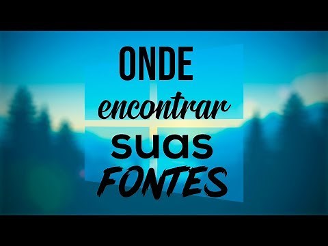 How to find fonts installed on your computer - windows