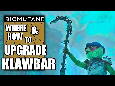Where & How to Upgrade The Klawbar (Crowbar) in Biomutant - Pryoritizing Pebble Quest