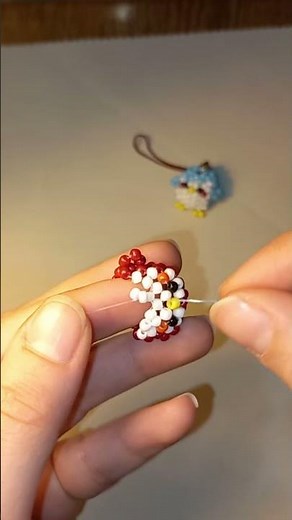 How to Make a Beaded Penguin Charm (Step-by-Step DIY)