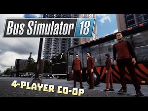 Bus Simulator 18 - co-op gamplay (Bus Sim 18 multiplayer)