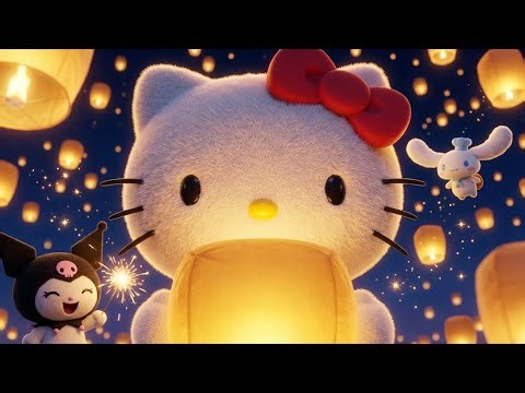 Hello Kitty Lights the Biggest Firework! 🎆✨ spectacular Show