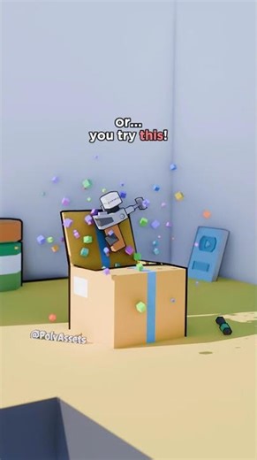 How to (properly) cut trees! #blender #shorts