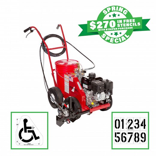 4400 Airless Striping Machine - Newstripe - Line Striper