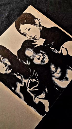 asahi ｡𖦹° ･ ★ on Instagram: "Stippling so funnn >