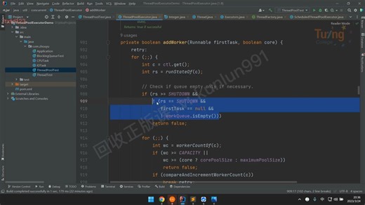 12、线程池ThreadPoolExecutor实战及其原理分析(下)
