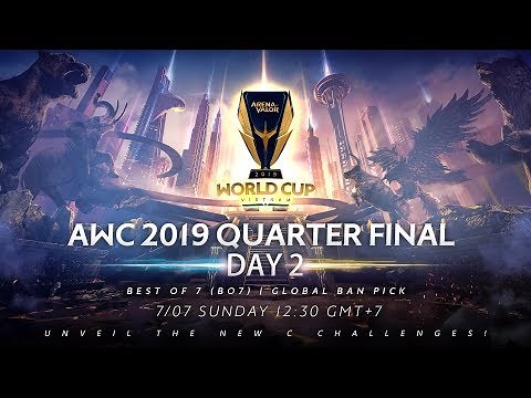 AWC 2019 Quarter Final Day 2 - Garena AOV (Arena of Valor)