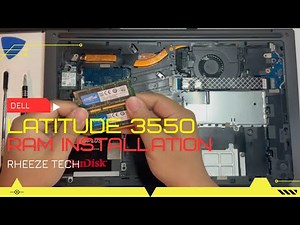 Dell Latitude 3550 RAM Installation (2025 Tutorial)