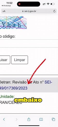 How to check your process through SEI RJ - DETRAN #cnhrj #tips #fines #suspendedlicense