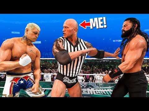 I Refereed Every WrestleMania 40 Match!