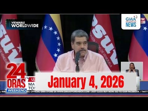 24 Oras Weekend Express: January 4, 2026 [HD]
