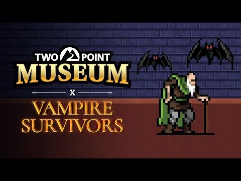 Two Point Museum x Vampire Survivors Trailer | Free Update OUT NOW!