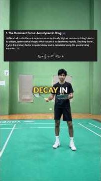 Smash Speed DECAY 😱 #badminton