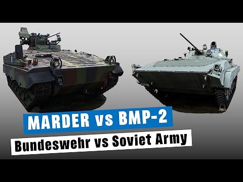 Bundeswehr vs Soviet Army: Marder vs. BMP-2