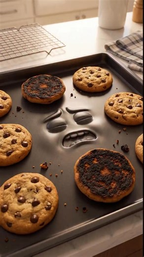 Food Simp on Instagram: "Your oven is SABOTAGING YOU 😭🔥 🍪 Dark pans → Lower temp 25 degrees 👀 Peeking → Drops temp 50 degrees each time 🔄 Hot spots → Rotate halfway through 📍 Rack → Middle for even heat 📦 Crowding → One layer, space between 🌡️ Dial → Get thermometer, ovens lie 🫠 Hot pan → Cool before adding dough 💥 Cold glass → Room temp first, never fridge to oven Which one surprised you? 👇 #oven #oventips #baking #bakingtips #cookies"