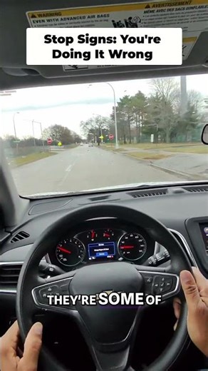 STOP! Don't Fail Your Test on Regulatory Signs (Sub for More) #shorts