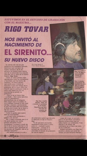 RIGO TOVAR y su Costa Azul El sirenito Autor: Rigoberto Tovar Garcia Álbum: El sirenito Año: 1990 | RIGO TOVAR México