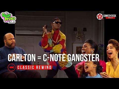 Carlton Banks aka C-Note | The Fresh Prince of Belair "72 Hours" | ComedyDeck