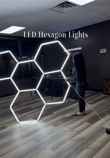 Elevate Your Space with LED Hexagon Lights