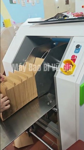 Máy Dán Túi Giấy Thực Phẩm, Túi Quà Tặng Tốc Độ Cao | Tạo Đáy Vuông - Lục Giác